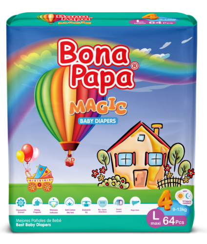 BONA PAPA L#64PCS