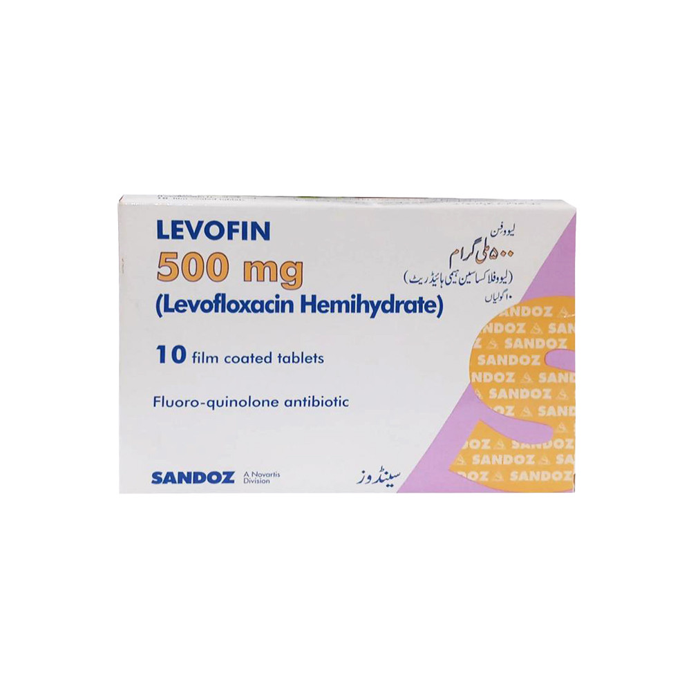 Levofin 500mg tablet