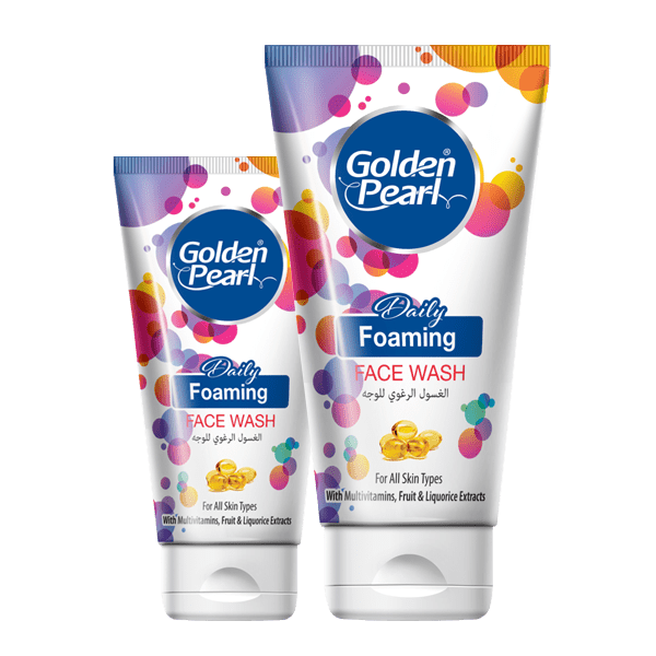 GOLDEN PEARL FOAMING FACE WASH