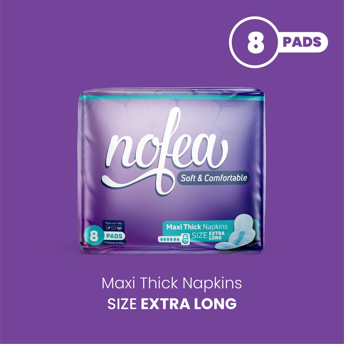 NOFEA MAXI THICK 8PADS