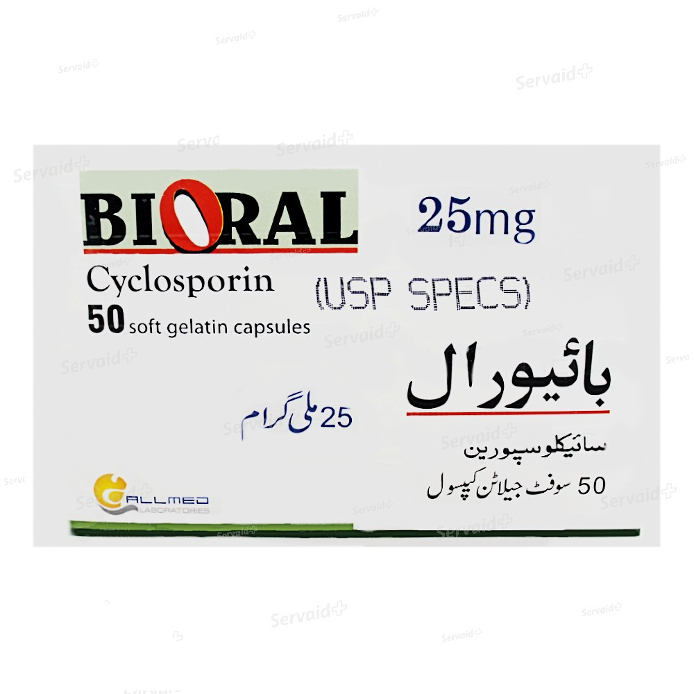 Bioral 25Mg Cap