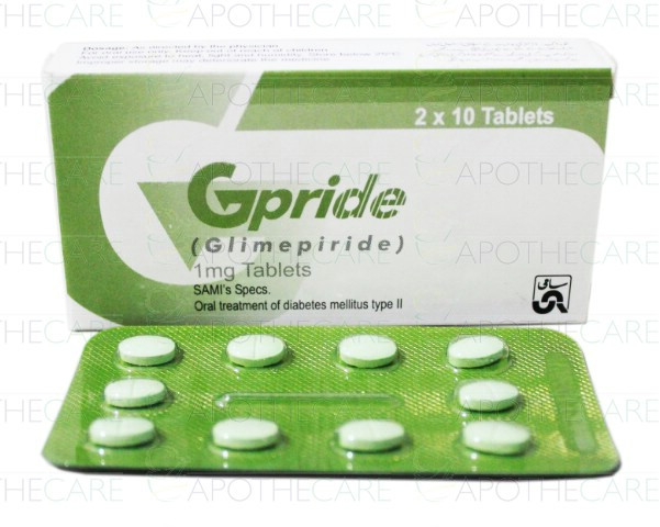 Gpride 1mg tablet