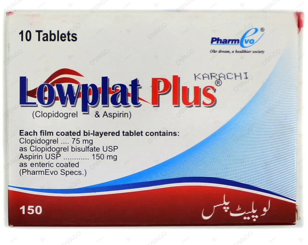 Lowplat Plus 150mg 75mg/150mg tablet